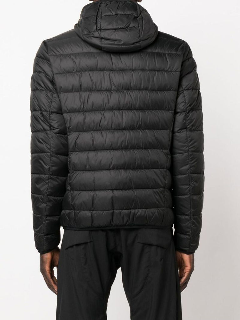 Black Thor Quilted Windbreaker Jacket