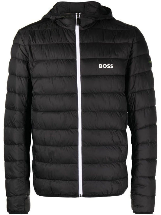 Black Thor Quilted Windbreaker Jacket