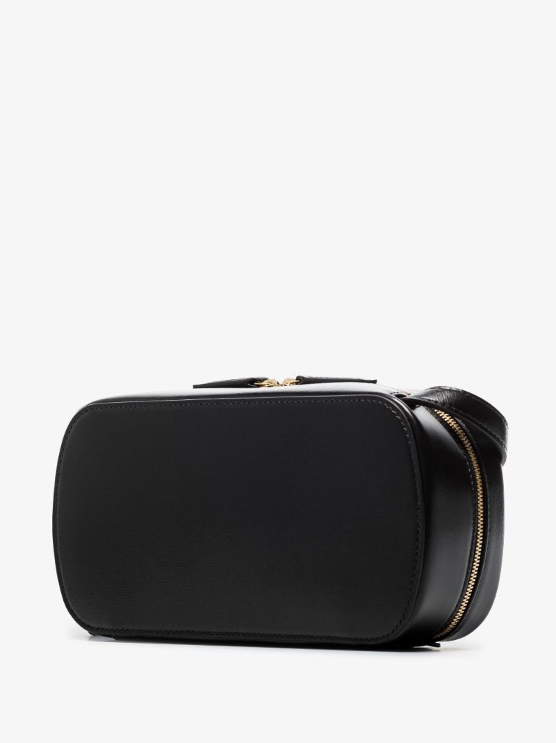 Black Tradition Small Leather Cross Body Bag