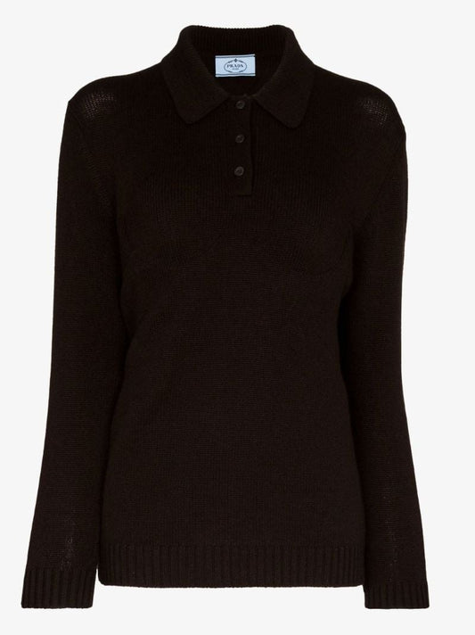Cashmere Polo Top