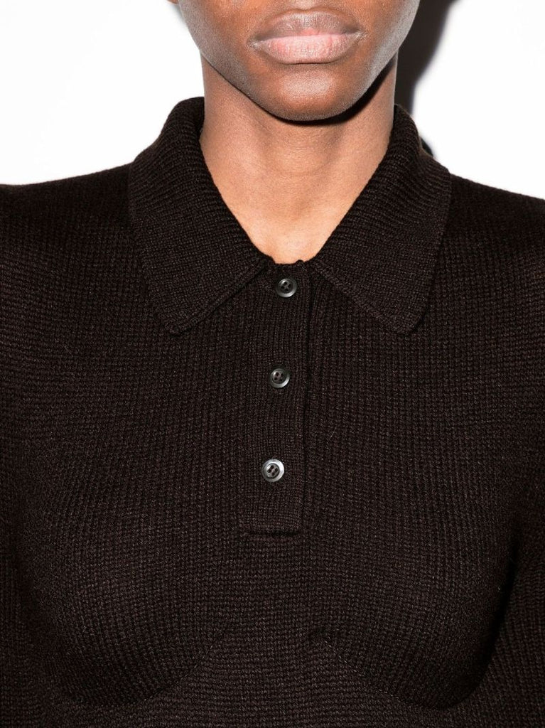 Cashmere Polo Top
