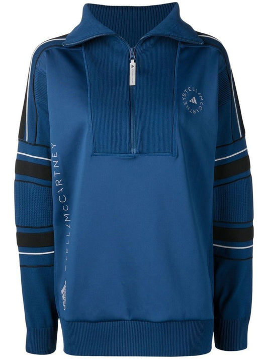 Blue Truenature Knit Track Top