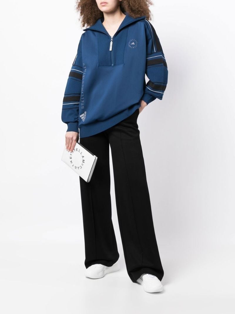 Blue Truenature Knit Track Top