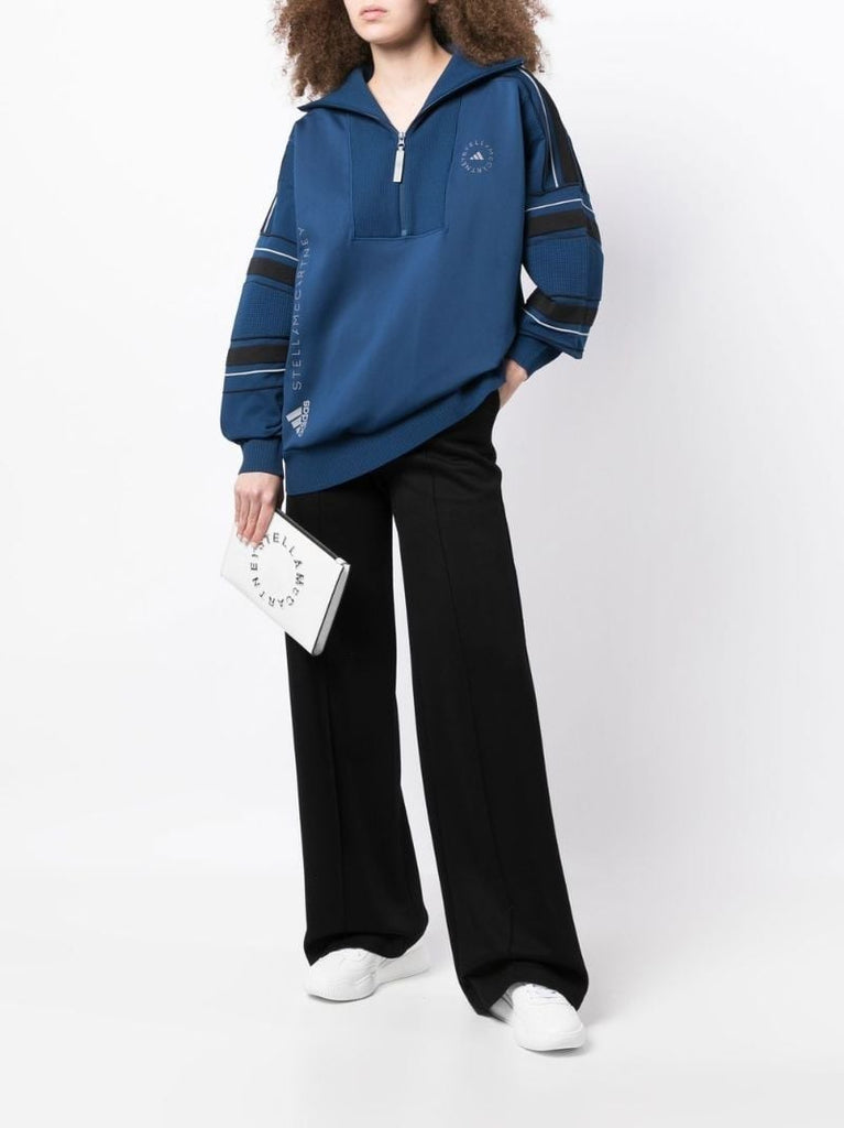 Blue Truenature Knit Track Top