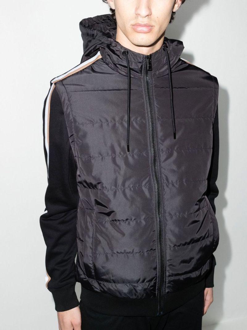 Detachable Sleeve Hooded Jacket