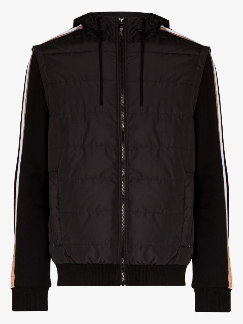 Detachable Sleeve Hooded Jacket