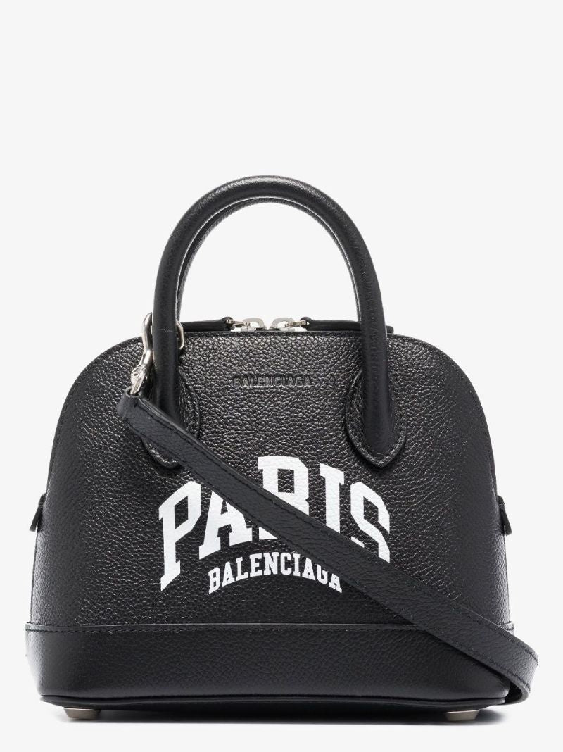 Black Cities Paris Ville Xxs Leather Tote Bag