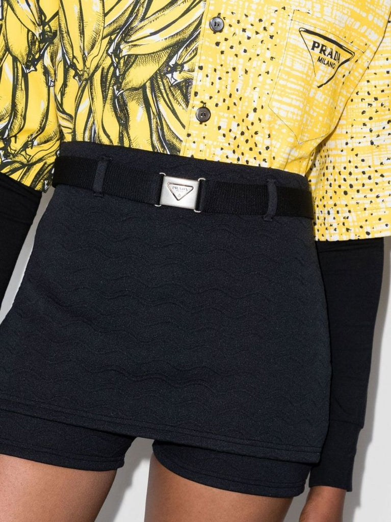 Wave Jacquard Shorts