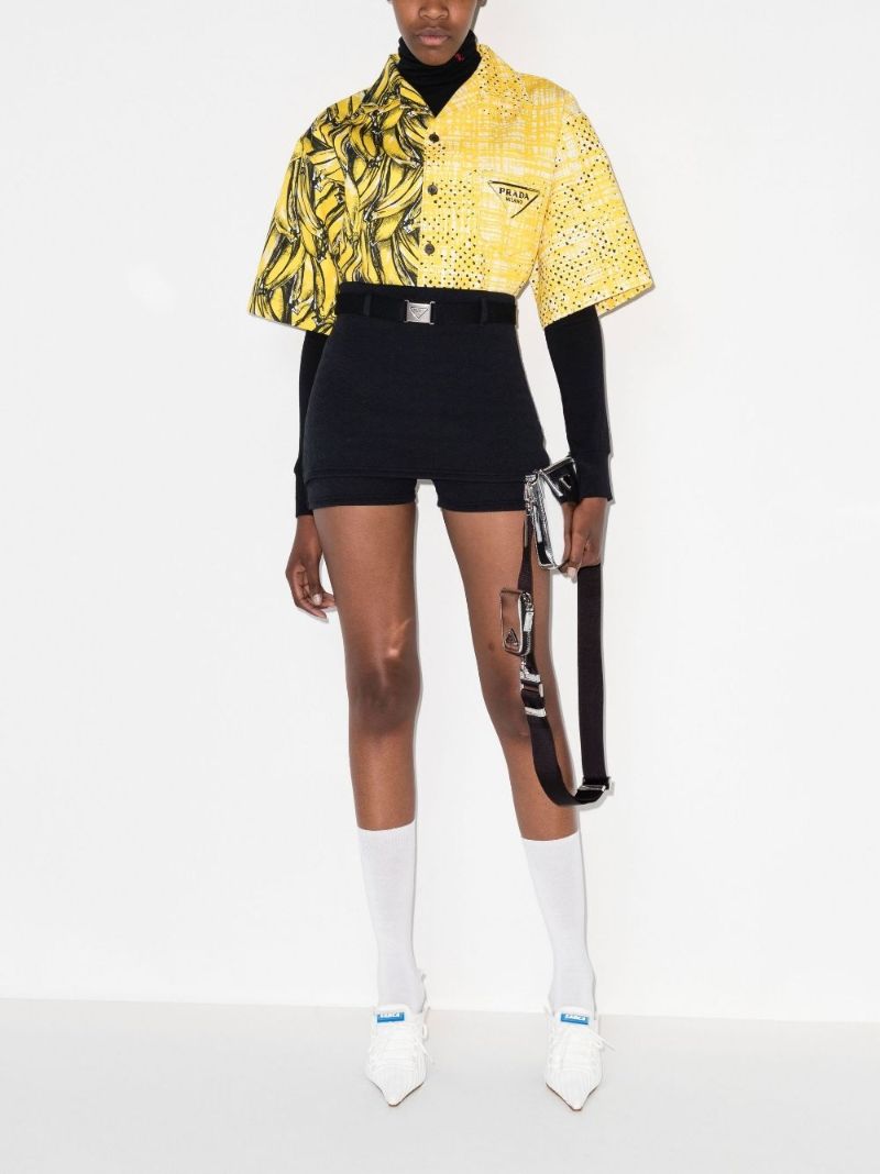 Wave Jacquard Shorts