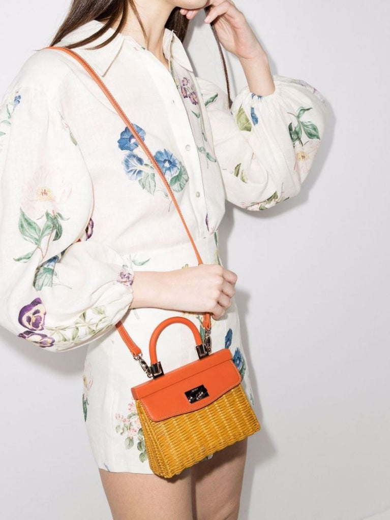 Neutral Willow Paris Small Tote Bag