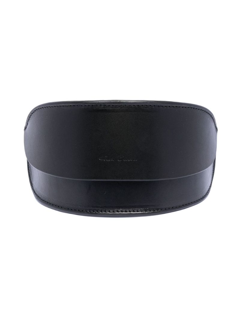 White Davis Square Frame Sunglasses