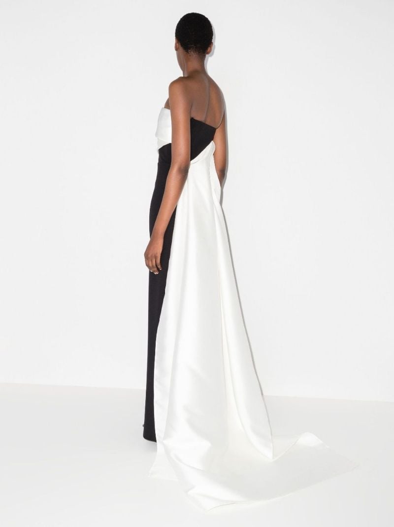 Kinsley Strapless Two-tone Gown