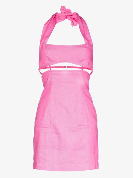 La Robe Limao Halterneck Dress