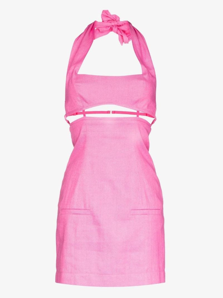 La Robe Limao Halterneck Dress