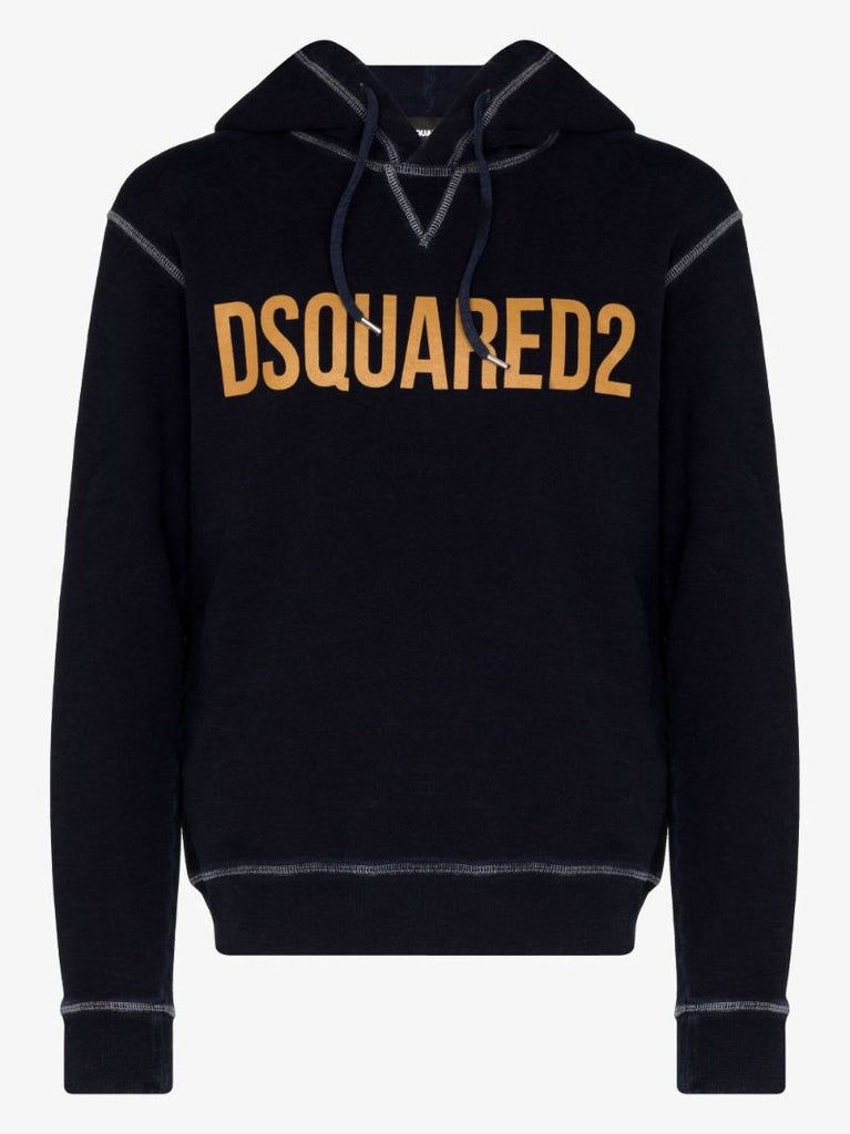 Logo Cotton Hoodie
