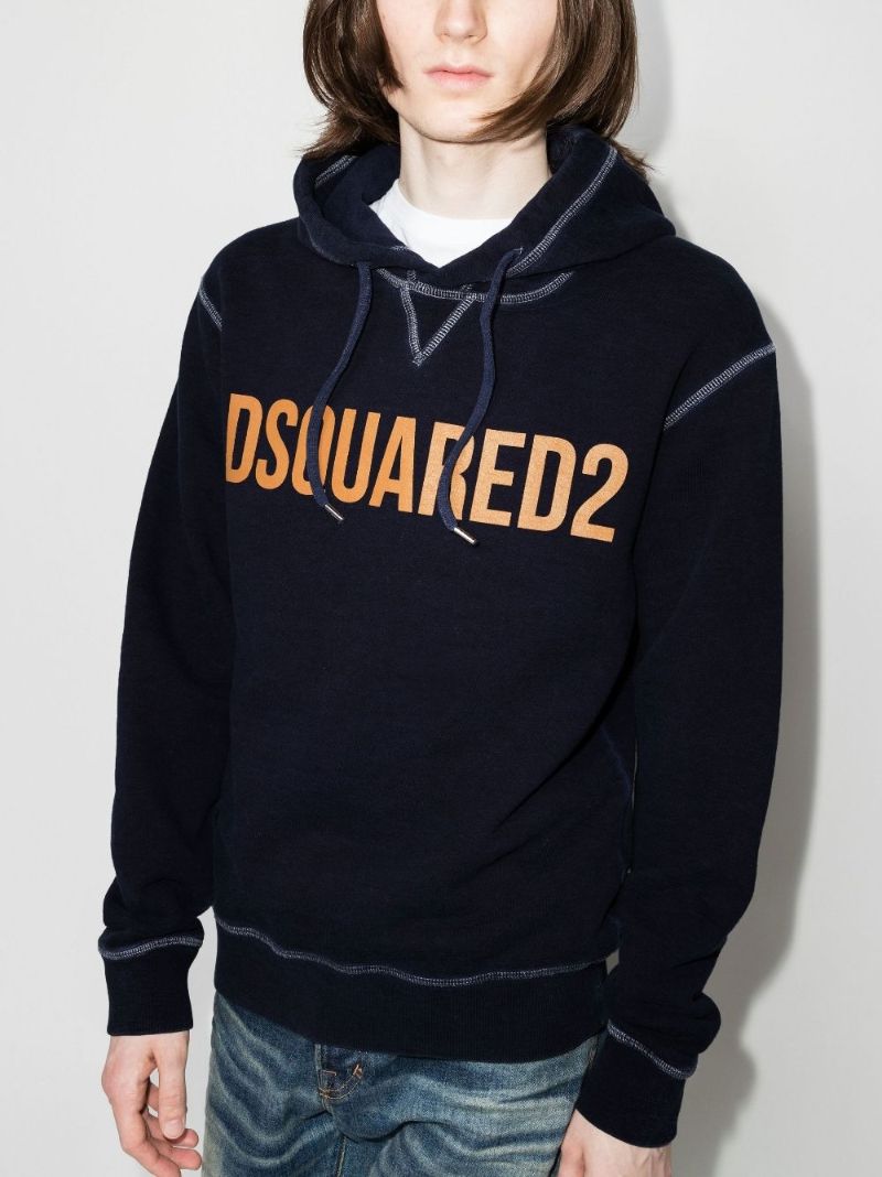 Logo Cotton Hoodie