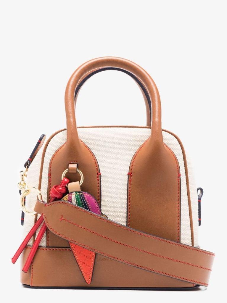 Neutral Odessa Small Tote Bag
