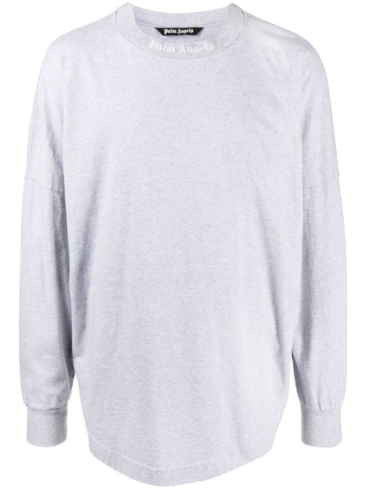 Grey Classic Logo Long Sleeve T-shirt
