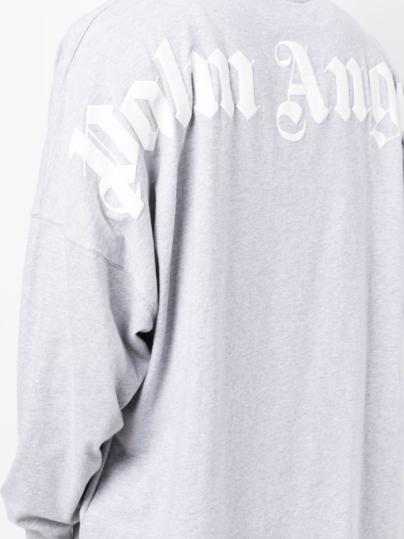 Grey Classic Logo Long Sleeve T-shirt