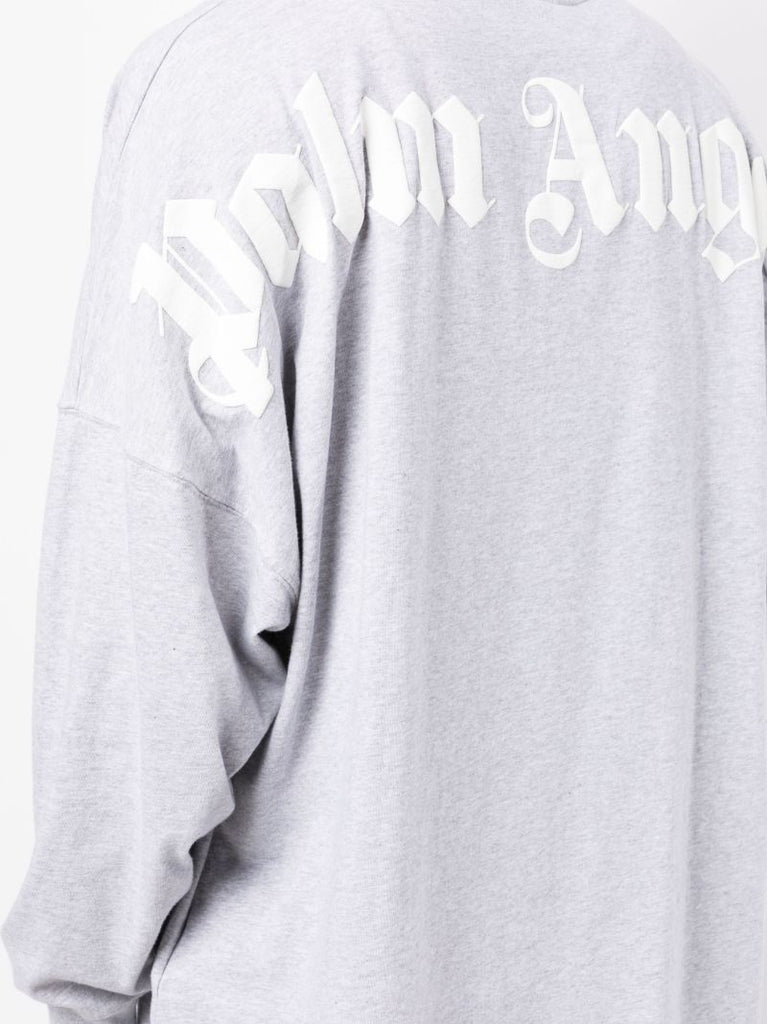 Grey Classic Logo Long Sleeve T-shirt
