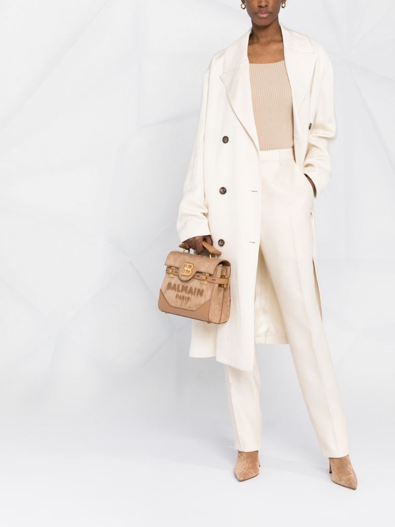 Sand B-buzz 23 Suede Tote Bag