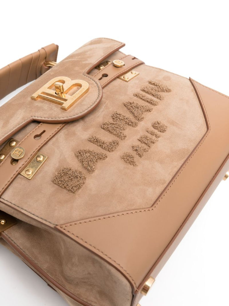 Sand B-buzz 23 Suede Tote Bag