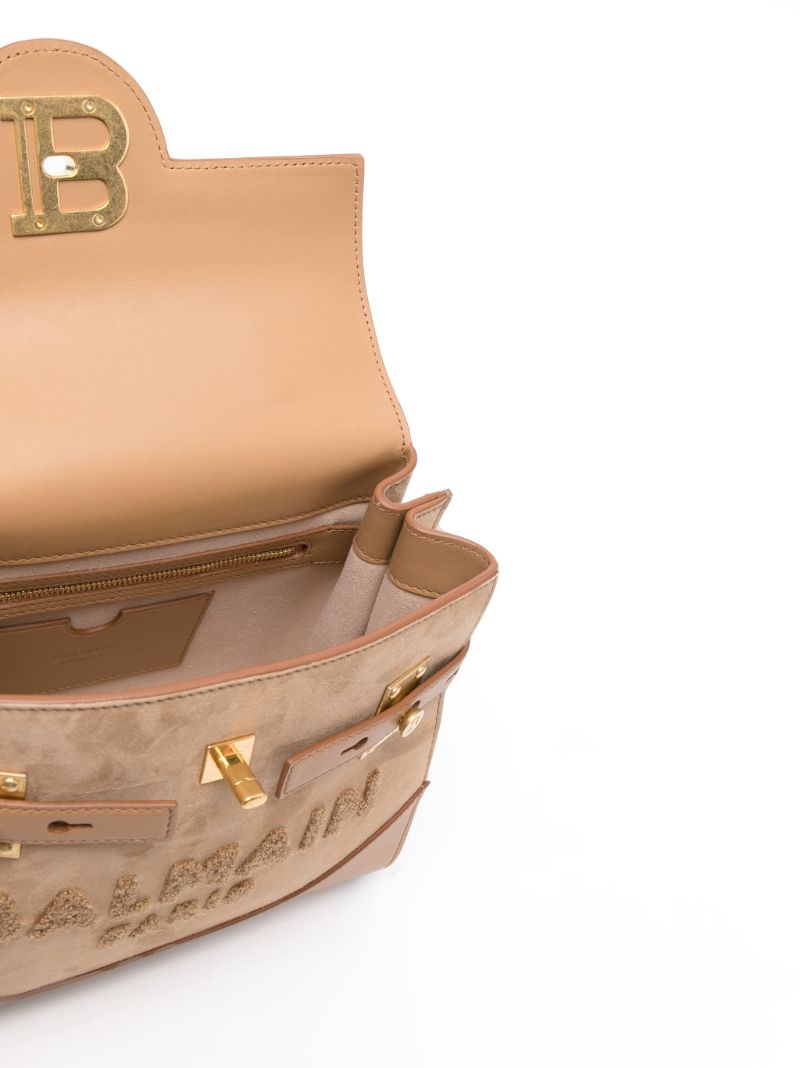 Sand B-buzz 23 Suede Tote Bag