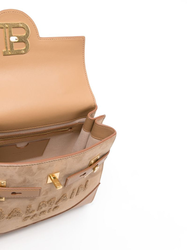 Sand B-buzz 23 Suede Tote Bag