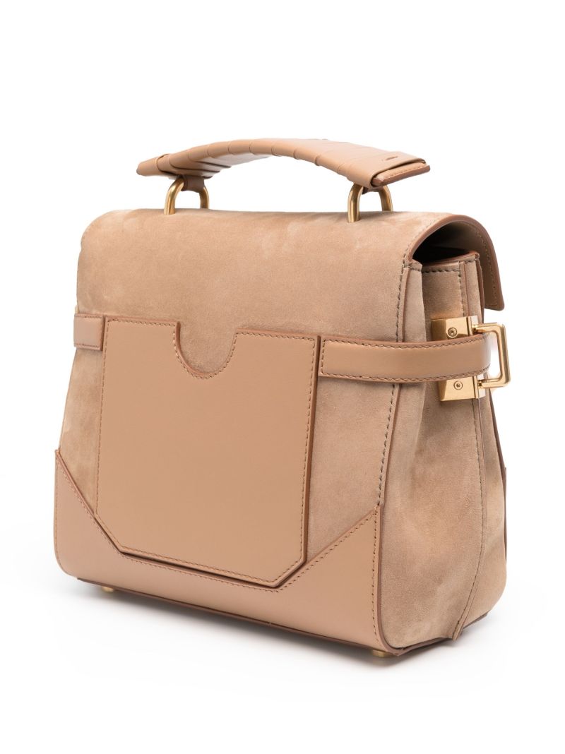 Sand B-buzz 23 Suede Tote Bag