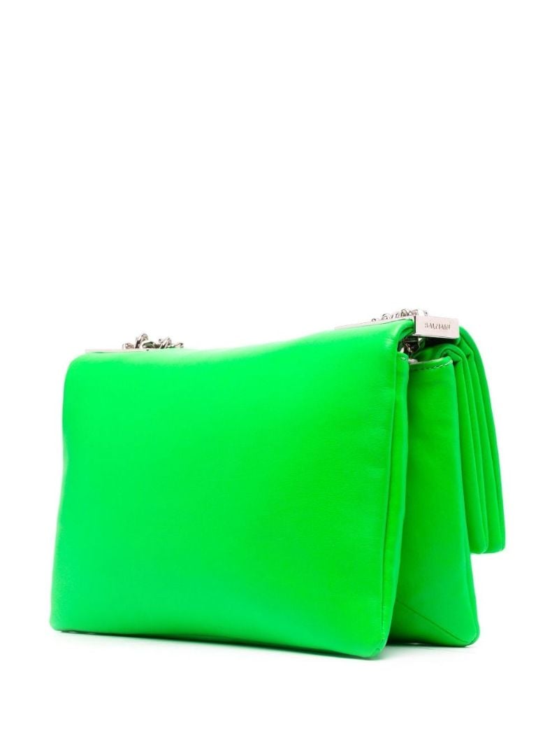 Green 1945 Small Faux Leather Shoulder Bag