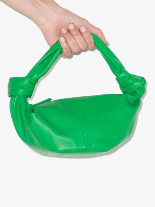 Green Double Knot Leather Mini Bag