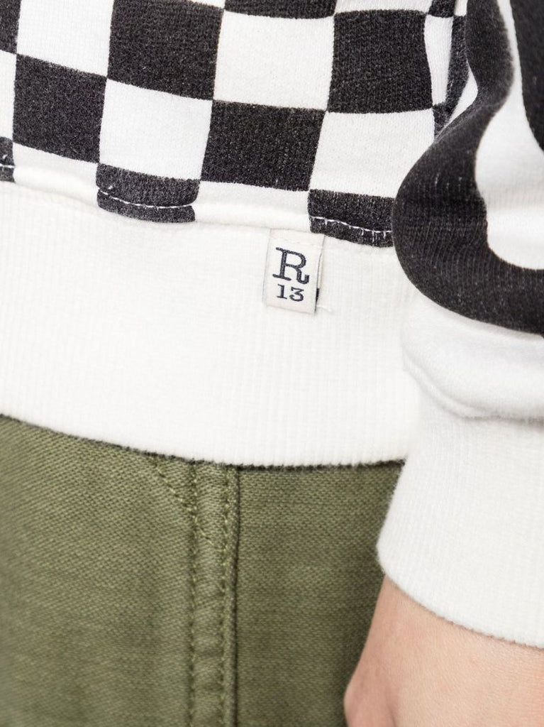 Tiger Stripe Cotton Sweatshirt