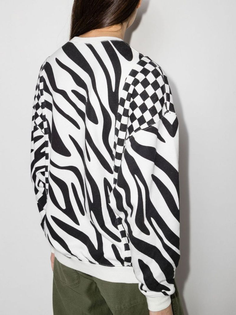 Tiger Stripe Cotton Sweatshirt