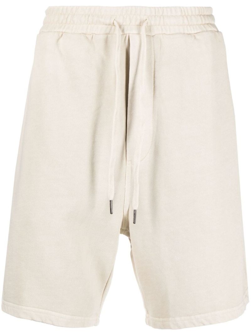 Neutral Jersey Cotton Shorts