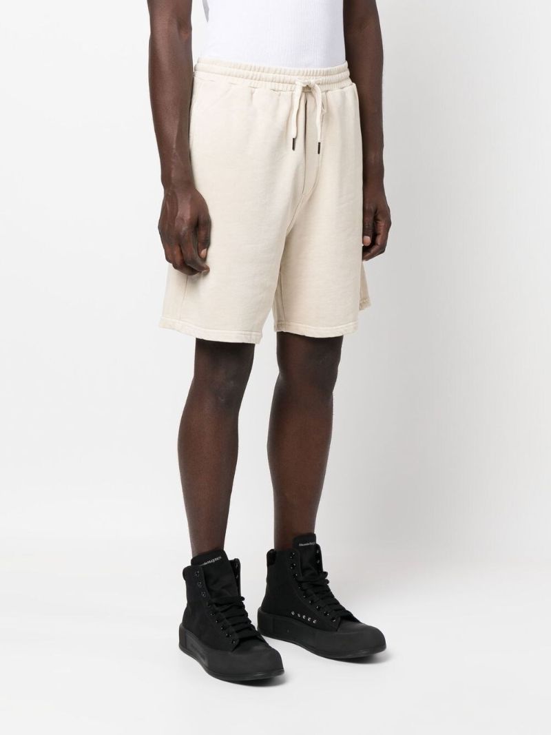 Neutral Jersey Cotton Shorts