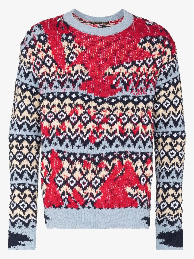 Submerge Nordic Intarsia Sweater