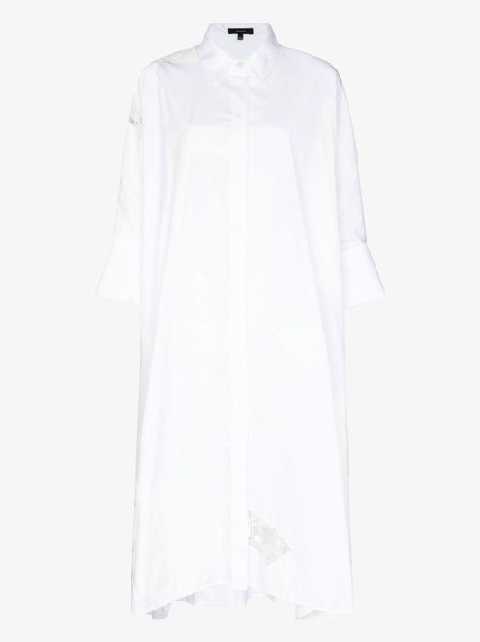 Dania Lace Cotton Midi Dress