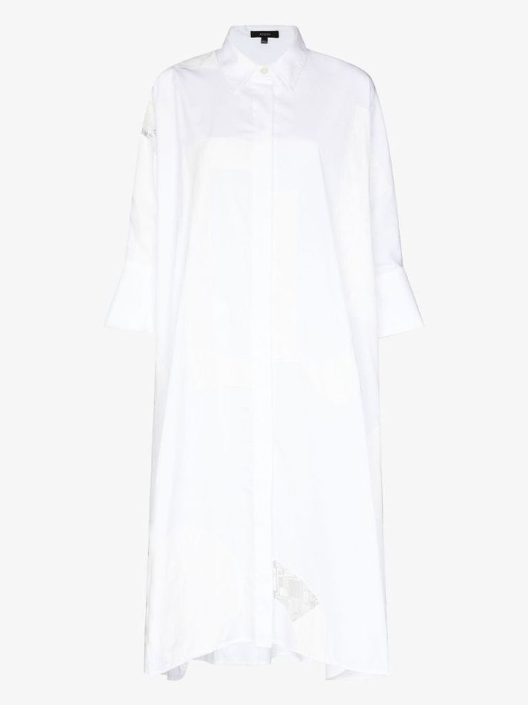 Dania Lace Cotton Midi Dress