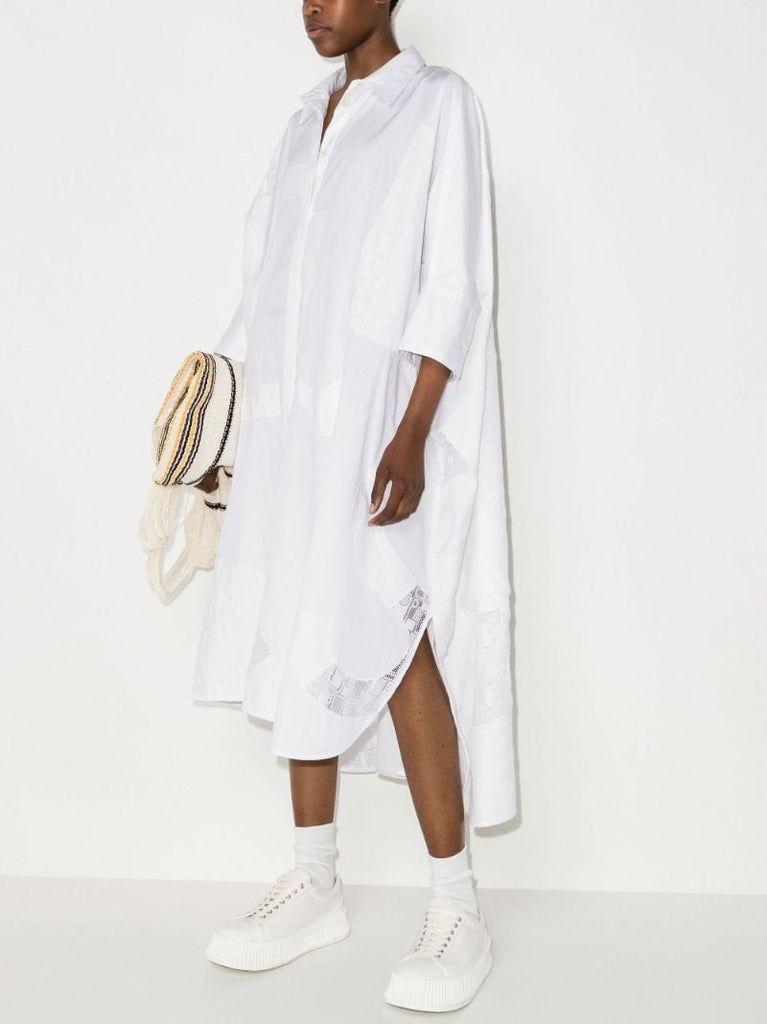 Dania Lace Cotton Midi Dress