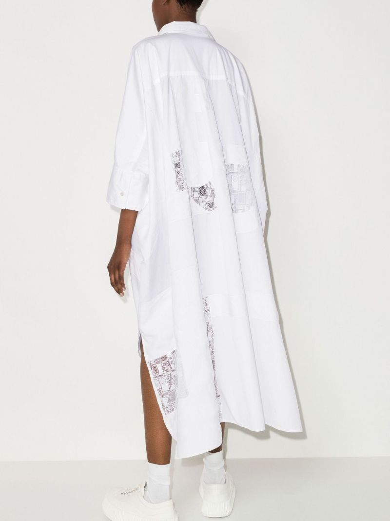 Dania Lace Cotton Midi Dress