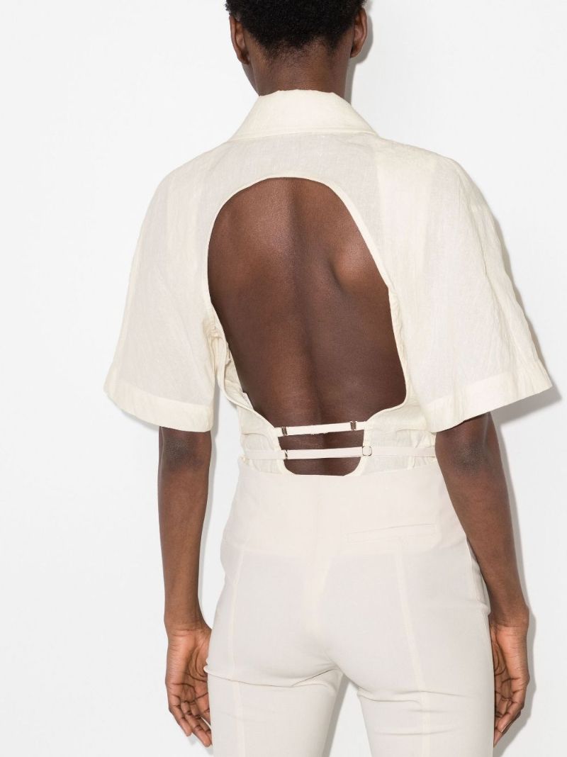 Le Body Baunhilha Open Back Bodysuit