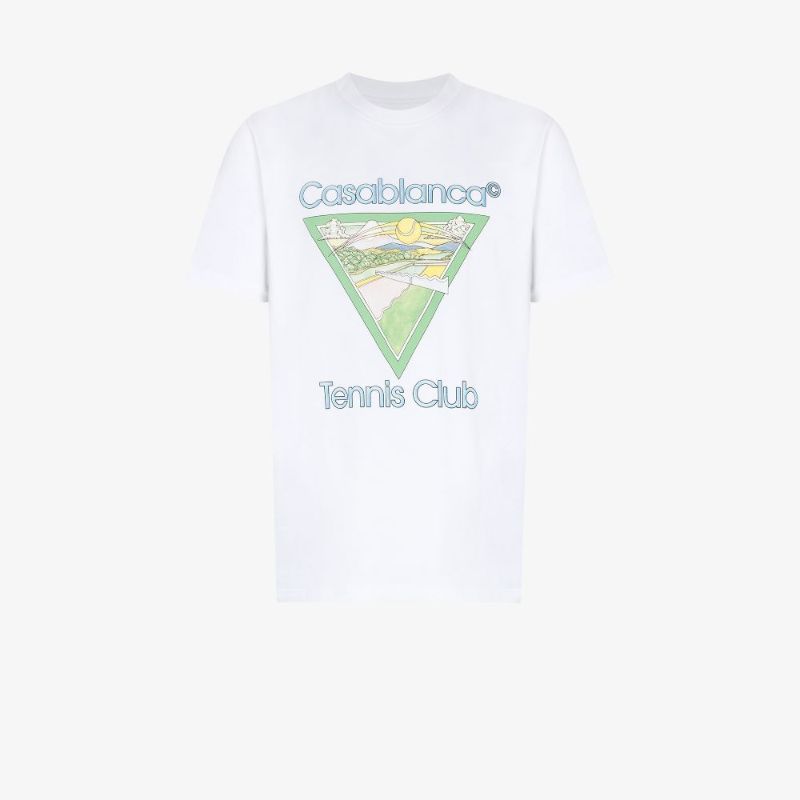 Tennis Club Organic-cotton T-shirt