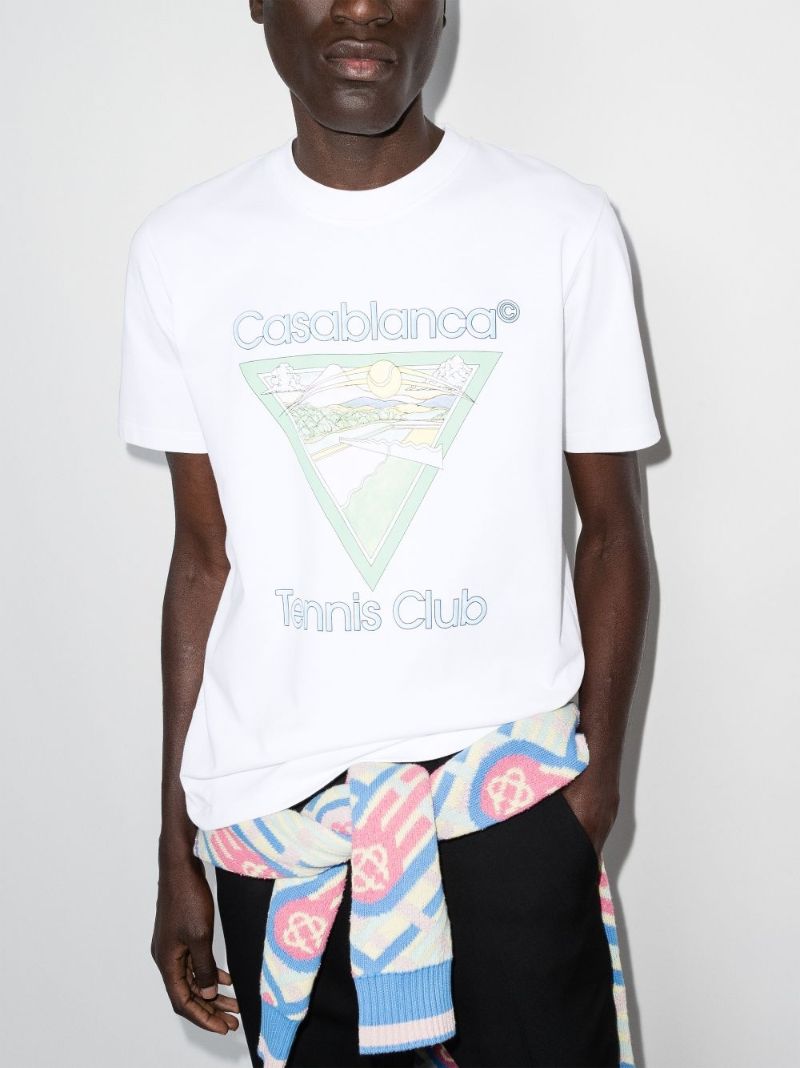 Tennis Club Organic-cotton T-shirt