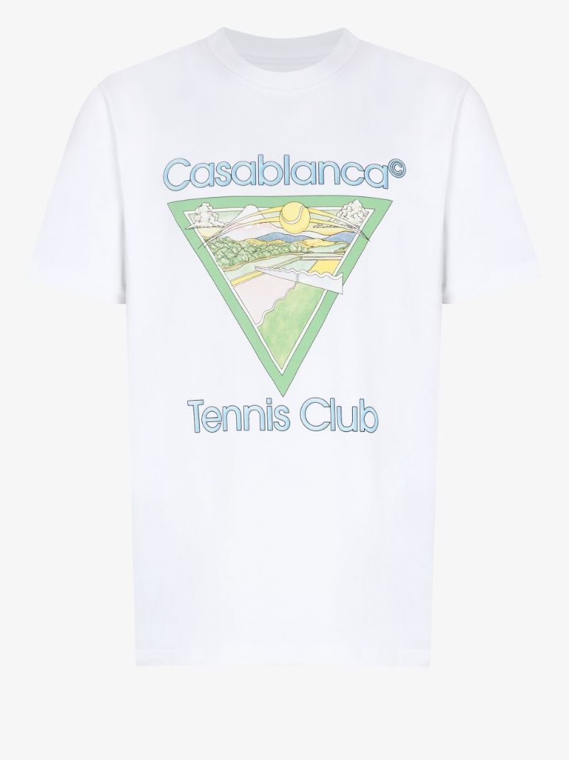 Tennis Club Organic-cotton T-shirt