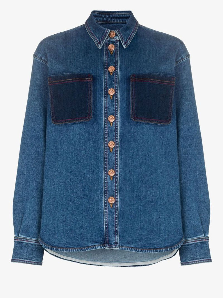 Long Sleeve Denim Shirt