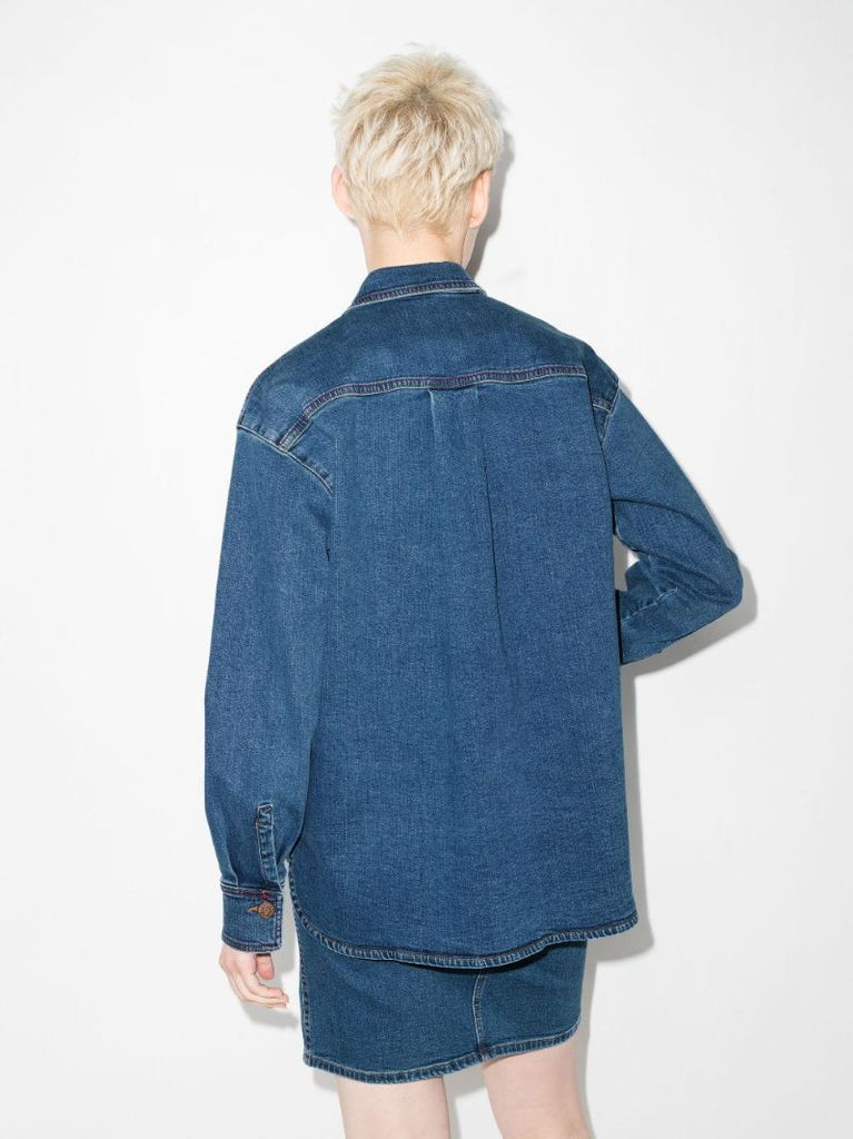 Long Sleeve Denim Shirt