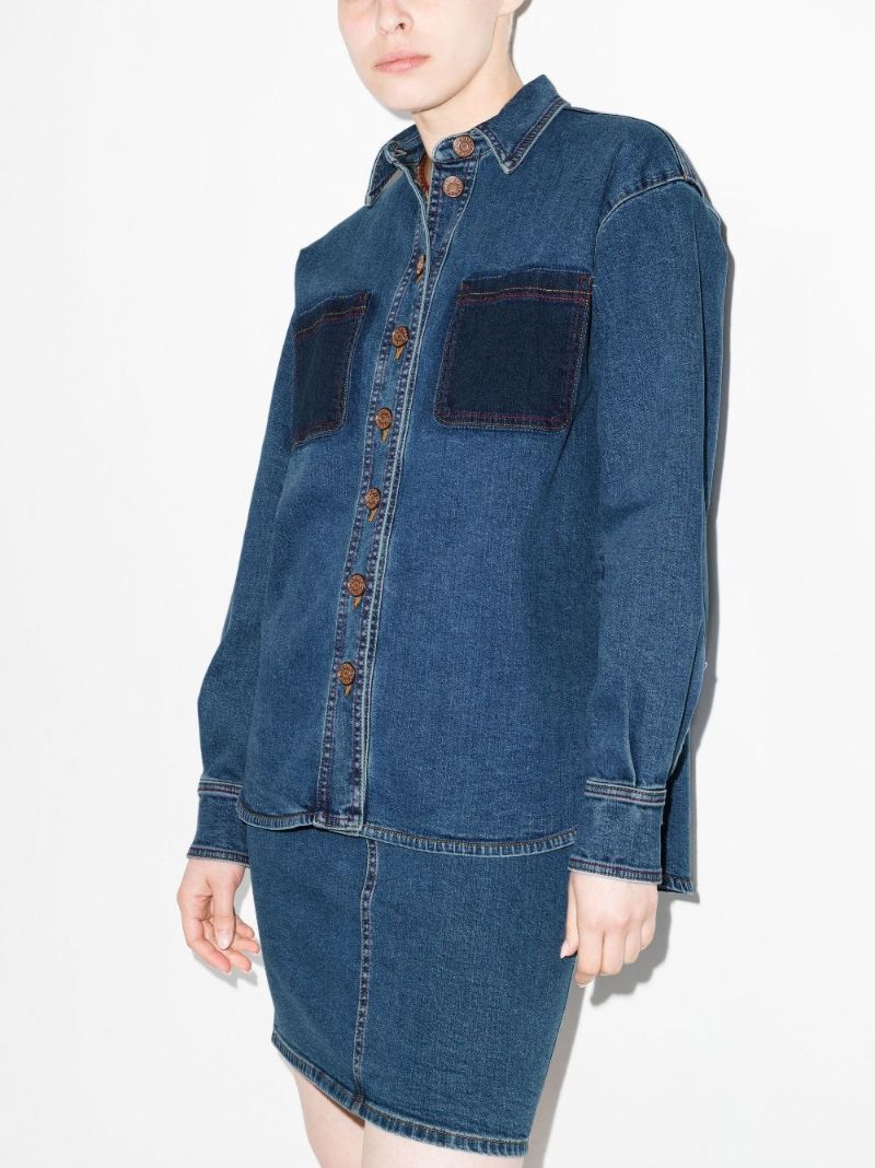 Long Sleeve Denim Shirt