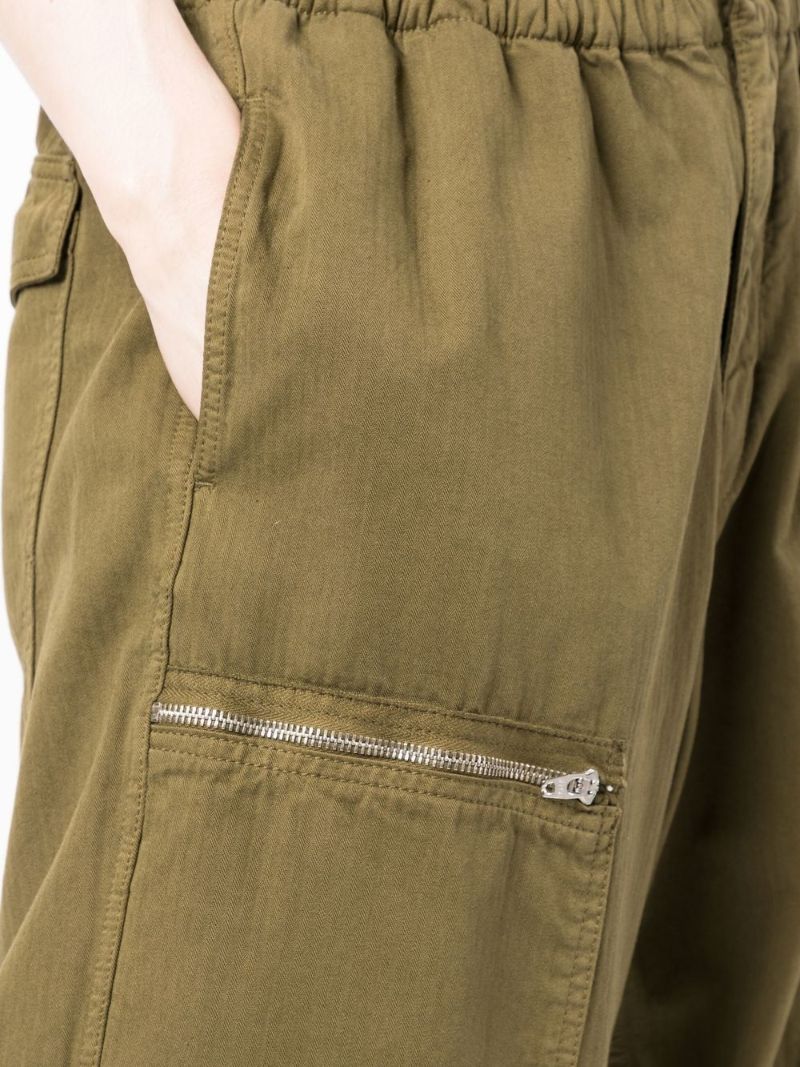 Green Flight Straight Leg Organic Cotton Trousers