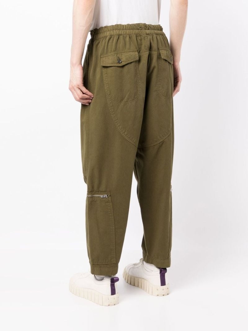 Green Flight Straight Leg Organic Cotton Trousers