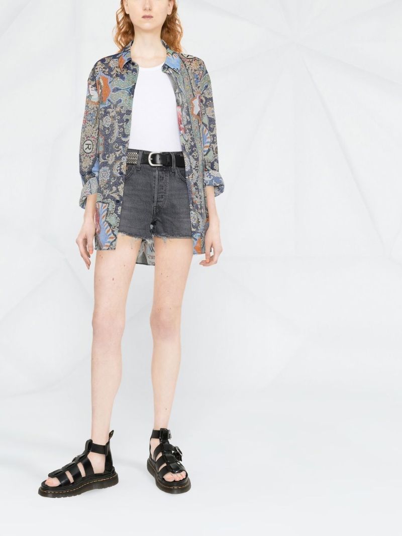 Grey 501 Original Shorts